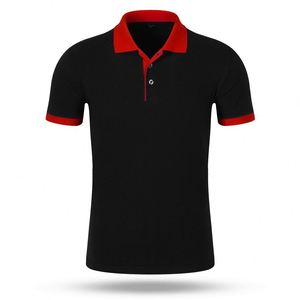 Wholesale Custom Logo Promotional Ads Shirt Breathable Golf Sports Knitted Polo Shirts Embroidery Men's Printed Polo Shirt - Product Image 6