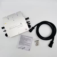 Micro onduleur 300W 600W 800W 410 panneaux solaires entièrement noirs pour système solaire de balcon