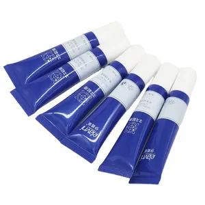 10ml custom pe lotion tube eye cream massage tube Lip gloss/ lipstick container Facial serum tube with roller
