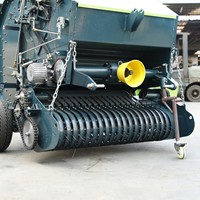Guoan Factory Rund ballen hersteller mit Ballen zähler Mini kleine Rund ballen presse