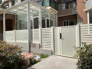 Ngoài trời Vườn không thấm nước nhôm ngang slat hàng rào Màn hình louver hàng rào tấm - Product Image 3