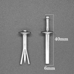 Goujons <span class=keywords><strong>à</strong></span> percussion en acier au carbone galvanisé M6/M8 utilisés comme chevilles d'ancrage ou goujons d'expansion, disponibles directement auprès du fabricant. - Product Image 4