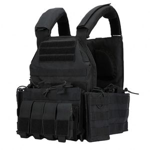Chaleco Táctico Portaplacas HS con Bolsa para Accesorios - Product Image 1