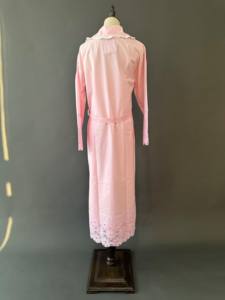 Set Jubah Katun Pink 2 Potong + Baju Tidur - Product Image 5