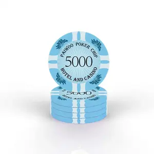 1000塑料扑克筹码与陶瓷Keramik扑克筹码和Jetons