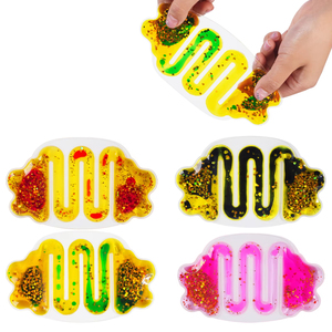 Juguete Sensorial de Clasificación de Colores para Niños, para el Desarrollo Cognitivo y la Relajación, Tubo de Compresión para Aliviar el Estrés, Regalos para Fiestas Sensoriales - Product Image 2