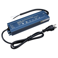 Alimentation LED à Tension Constante 200W EMC pour Bande LED, 170-264V AC vers DC 12V 24V, Étanche IP67, pour Boîtier Lumineux