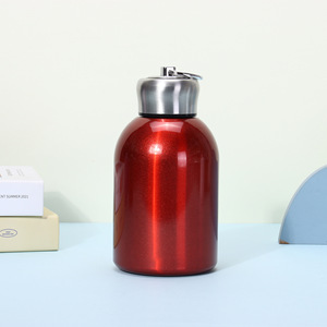 Bouteille d'eau isotherme en acier inoxydable personnalisée, mini et mignonne, cadeau personnalisé, tasses thermiques pour le bureau - Product Image 5