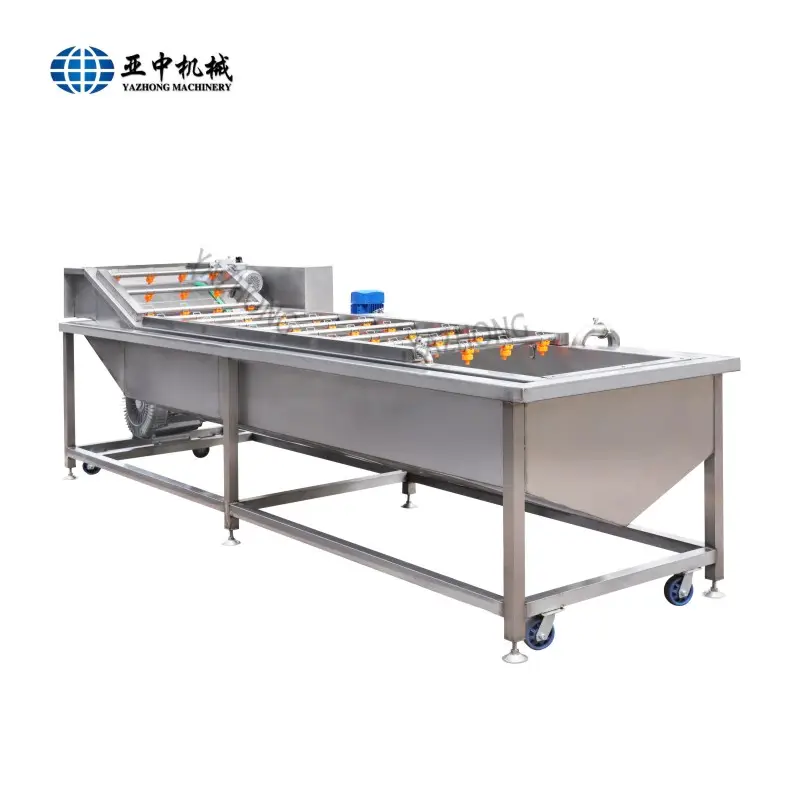 Yizhongzhong — Machine à laver entièrement automatique, en acier inoxydable, à bulles d'air/lave-linge à Ozone pour fruits et légumes