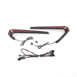 ไฟ LED แสดงสถานะของรถจักรยานยนต์สีดำ-แดงทนทานสำหรับ <span class=keywords><strong>Harley</strong></span> Softail โลว์ไรเดอร์เซนต์ fxlrst <span class=keywords><strong>Sport</strong></span> <span class=keywords><strong>Glide</strong></span> <span class=keywords><strong>2018</strong></span> + - Product Image 4