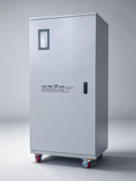 Stabilisateur de tension pour moteur servo triphasé 50KVA 60KVA 80KVA 380V SVC AVR automatique TNS avec ATS