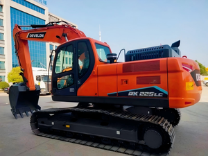 Develon DX225LC Crawler <b>Excavator</b> Orange Hydraulic Digger Tracked Earthmoving <b>Machine</b> for Construction - Product Image 6