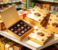 Boîtes rigides de luxe en matériaux recyclés, écologiques, réutilisables, avec fermeture magnétique, adaptées aux aliments, boîte cadeau pour chocolat, vente en gros
