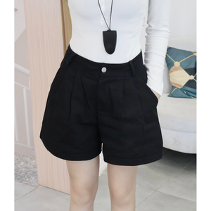 Shorts de sport pour femmes de haute qualité, plusieurs couleurs, taille haute, coupe droite, étiquette personnalisée, usine vietnamienne, qualité supérieure - Product Image 1