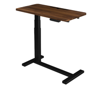 Moteur unique une jambe bureau debout ergonomique électrique hauteur réglable moderne pour bureau à domicile travail confortable travail à domicile