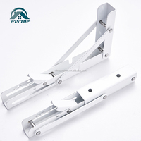 Supports d'étagère pliants muraux robustes Win Top pour tables et bancs