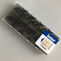 Insertos de Torneado y Fresado CNC de Carburo de Tungsteno Cuadrados Iscars DCMT 11T304-SM IC907, Hoja de 16 mm, Grosor de 1.5 mm, Recubrimiento PCD/PCBN