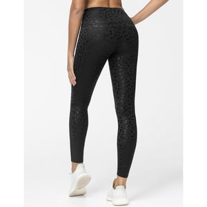 FOXA Leggings de yoga taille haute pour femme avec poches, effet ventre plat, épaisseur standard, en Spandex et Nylon - Product Image 2