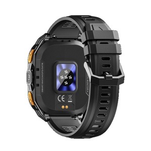 Montre connectée GPS sportive <span class=keywords><strong>VG46</strong></span> PRO, écran AMOLED haute définition grand format, design carré, bracelet en silicone magnétique, 5 ATM, 11-15 jours d'autonomie - Product Image 2