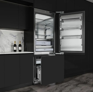 Refrigerador Integrado <span class=keywords><strong>de</strong></span> Acero Inoxidable <span class=keywords><strong>de</strong></span> 30 Pulgadas con <span class=keywords><strong>Dispensador</strong></span> <span class=keywords><strong>de</strong></span> <span class=keywords><strong>Agua</strong></span> Eléctrico y Máquina <span class=keywords><strong>de</strong></span> Hielo, Sin Escarcha, para Uso Doméstico - Product Image 1