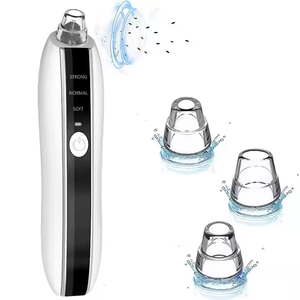 Nueva aspiradora de nariz eléctrica de acero inoxidable y ABS | Dispositivo eliminador de espinillas y espinillas con succión al vacío para limpieza profunda de poros - Product Image 3