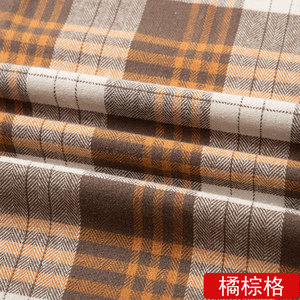 RTS % 100% pamuk fırçalanmış <span class=keywords><strong>Tartan</strong></span> ipliği boyalı ekose pamuk pazen kumaş - Product Image 2