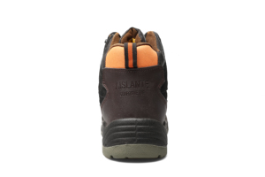 Medio corte marca de calzado de cuero suave de vaca a prueba de agua zapatos de seguridad - Product Image 2