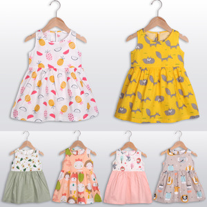 Falda de Algodón Puro para Niñas, Ropa de Verano para Bebés, Niñas Pequeñas, Vestido para Niñas de 1 a 3 Años - Product Image 3
