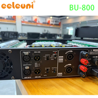 Amplificador de 2 Canales y 1000W Clase H con Componentes de Alta Calidad, Ideal para un Rendimiento Óptimo, Salida de Sonido Puro, Directo de Fábrica