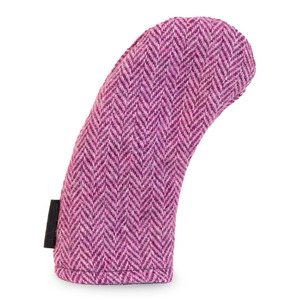 Copricapo rosa <span class=keywords><strong>Harris</strong></span> Tweed OEM Golf maglio per mazza copricapo 460 CC Driver legno con botte di grandi dimensioni - Product Image 2