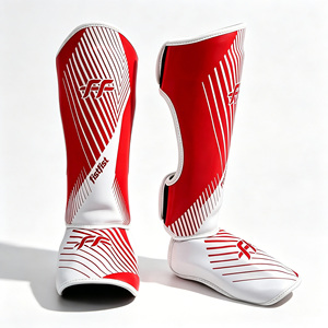 Parastinchi Professionali Fistfist in Pelle PU, Resistenti e Confortevoli, per Kickboxing, Muay <span class=keywords><strong>Thai</strong></span>, Boxe e Allenamento - Product Image 2