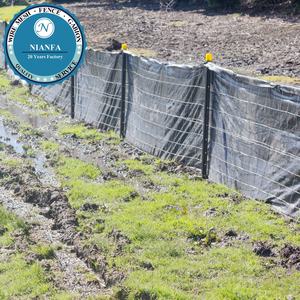 سلك بولي بروبلين منسوج أسود مُدعم بتحكم مؤقت في الرواسب <span class=keywords><strong>3</strong></span> أقدام × قدم - Product Image 2