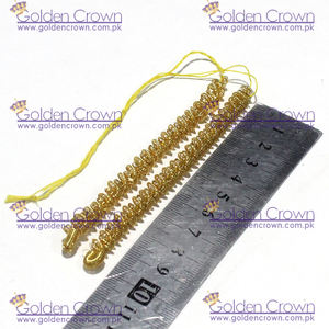 Wholesale Caterpillar Bullion Fringe Trim Gold Caterpillar Bullion Fringe - Product Image 5