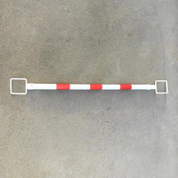 Barrera de Seguridad Retráctil de Plástico Plegable para Carreteras, Cono de Advertencia, Barra de Conexión, Postes de Barrera Reflectantes de Tráfico ABS