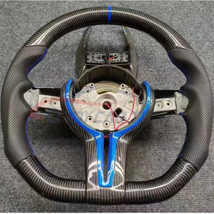 Volant en cuir et fibre de carbone avec écran LED pour <span class=keywords><strong>BMW</strong></span> 328M <span class=keywords><strong>550D</strong></span> M3 M4 5 7 Series X5 X6 X3 F10 F30 E90 E91 E12 F36 - Product Image 5