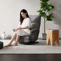 Fauteuil inclinable de relaxation commercial pour hôtels, villas et gîtes, commande en gros, direct usine, élégant, réglable, pliable et pivotant