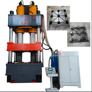 630t/800t/1000t/1200t la presse hydraulique à trois faisceaux à quatre colonnes est utilisée pour le pressage et le moulage de palettes en plastique