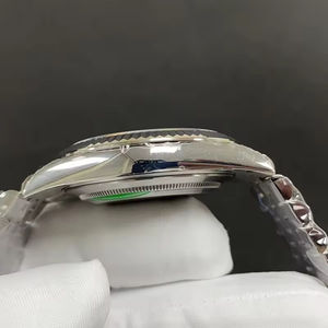 Montre mécanique pour homme de marque originale, cadran rond de 44 mm, acier inoxydable, cristal saphir, étanche à 100 m, affichage du calendrier - Product Image 3