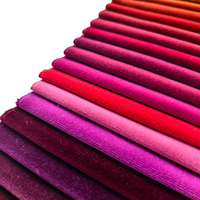Tissu en velours de coton 490 GSM avec surface texturée douce pour la tapisserie de canapé, les coussins, les rideaux et les projets de décoration intérieure