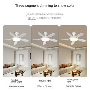 Moderno 32 pulgadas E27 LED Cross-Border ultrafino <span class=keywords><strong>ventilador</strong></span> eléctrico lámpara Control remoto hogar <span class=keywords><strong>faro</strong></span> Panel <span class=keywords><strong>ventilador</strong></span> para dormitorio sala de estar - Product Image 2