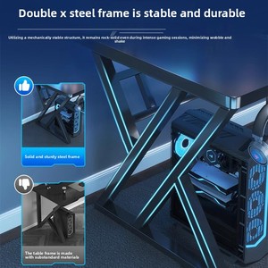 Ensemble <span class=keywords><strong>bureau</strong></span> et chaise pour <span class=keywords><strong>ordinateur</strong></span>, pour la maison, le gaming, le <span class=keywords><strong>bureau</strong></span>, les études - Design minimaliste en bois - Product Image 3