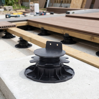 Support de terrasse réglable en hauteur pour sous-couche de sol, pied en plastique XF-T202B 35-70 mm