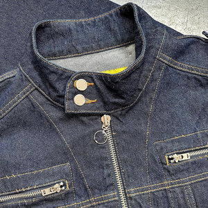 YSJY Vêtements de haute qualité, tenues personnalisées, ensembles de veste en <span class=keywords><strong>jean</strong></span> deux pièces, costume en <span class=keywords><strong>jean</strong></span>, ensemble en <span class=keywords><strong>jean</strong></span> vintage délavé, ensemble en <span class=keywords><strong>jean</strong></span> baggy pour hommes - Product Image 2