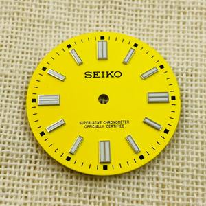 Accesorios de Lujo para Relojes NH35, Esfera Modificada de 28.5mm, Escala de Agujas Luminosas Verdes de Lujo, Accesorios Metálicos para Relojes NH36 - Product Image 5