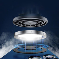 Support magnétique pour voiture pour iPhone, fixation sur grille d'aération