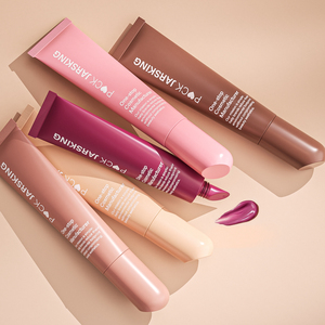 Tubes cosmétiques en plastique vides de 15 ml, mats, avec applicateur à pointe inclinée unique et luxueuse, pour <span class=keywords><strong>baume</strong></span> à lèvres ou gloss, avec boîte cadeau - Product Image 4