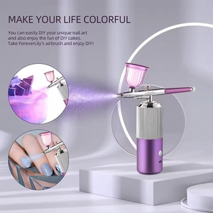 Kit Profesional de Aerógrafo para Uñas, Compresor Multiusos, Mini Aerógrafo para Manicura, Maquillaje, Tatuajes, Pintura Corporal - Product Image 6