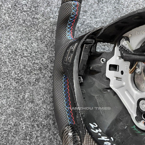 Volante de Fibra de Carbono Personalizado para <span class=keywords><strong>BMW</strong></span> con Levas de Cambio para <span class=keywords><strong>BMW</strong></span> X5 E53 E63 X1 E84 E61 E60 M5 E43 <span class=keywords><strong>328i</strong></span> E90 X3 E83 E30 Z4 E85 E55 - Product Image 3