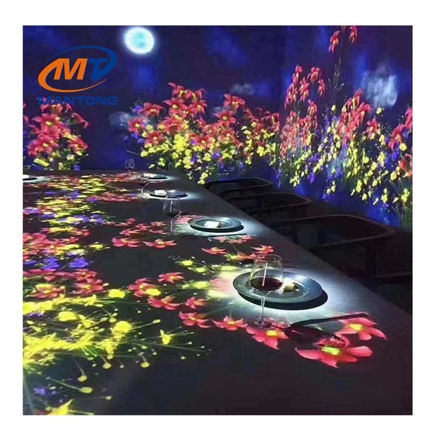 Innovative Indoor Immersive Wedding Hall Projection Immersive Space Projection System