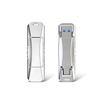 Clé USB C haute vitesse 2 en 1, clé USB 3.0 2.0, clé USB 32 Go, clé USB Type C 64 Go 128 Go 16 Go, clé USB en métal